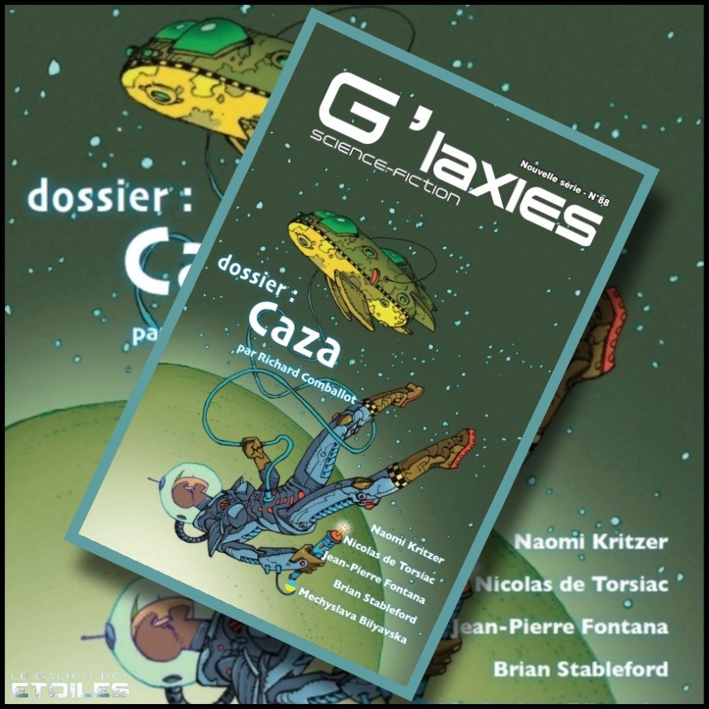 Revue no 88 @ 2024 Galaxies SF | Illustration de couverture @ Philippe Caza