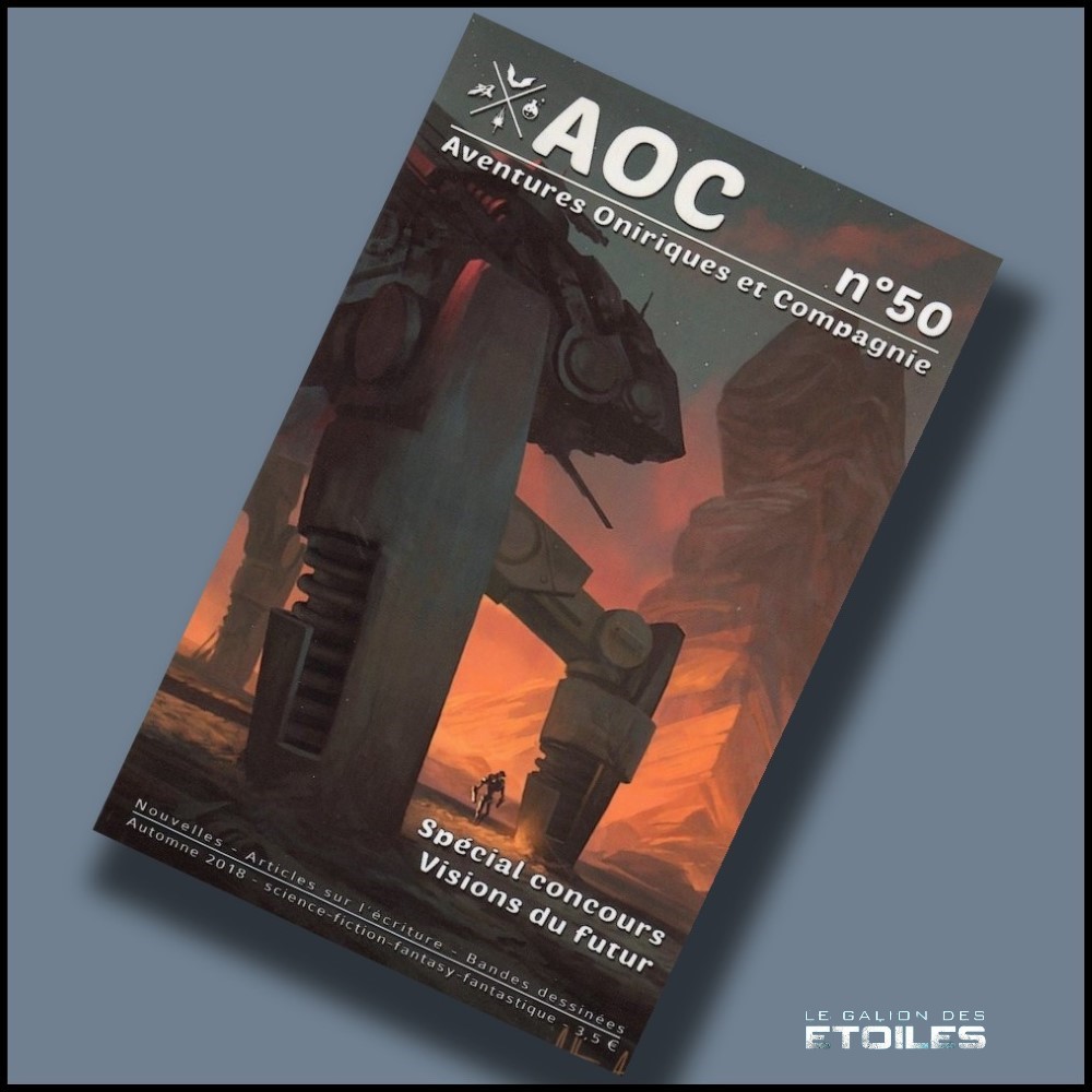 AOC no 50 @ 2018 Club Présences d'Esprits | Illustration de couverture @ Anthony Avon