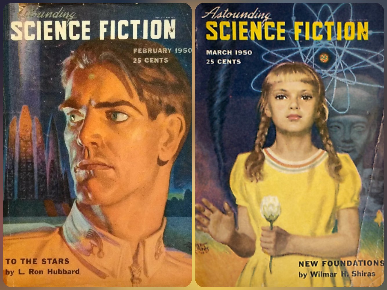 To the stars Parties 1/2 et 2/2 @ 1950 Astounding Science Fiction