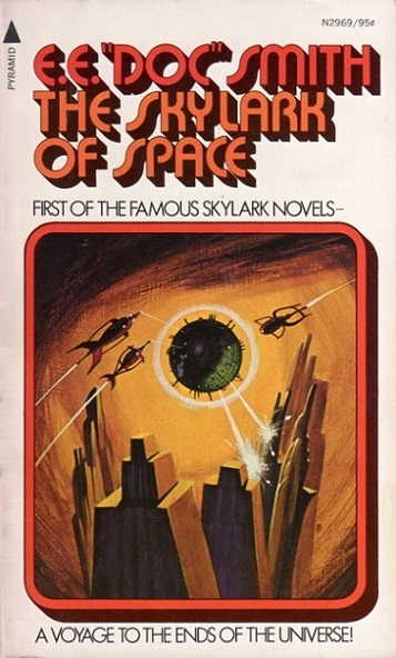 The Skylark of Space @ 1973 Pyramid Books | Illustration de couverture @ Jack Gaughan