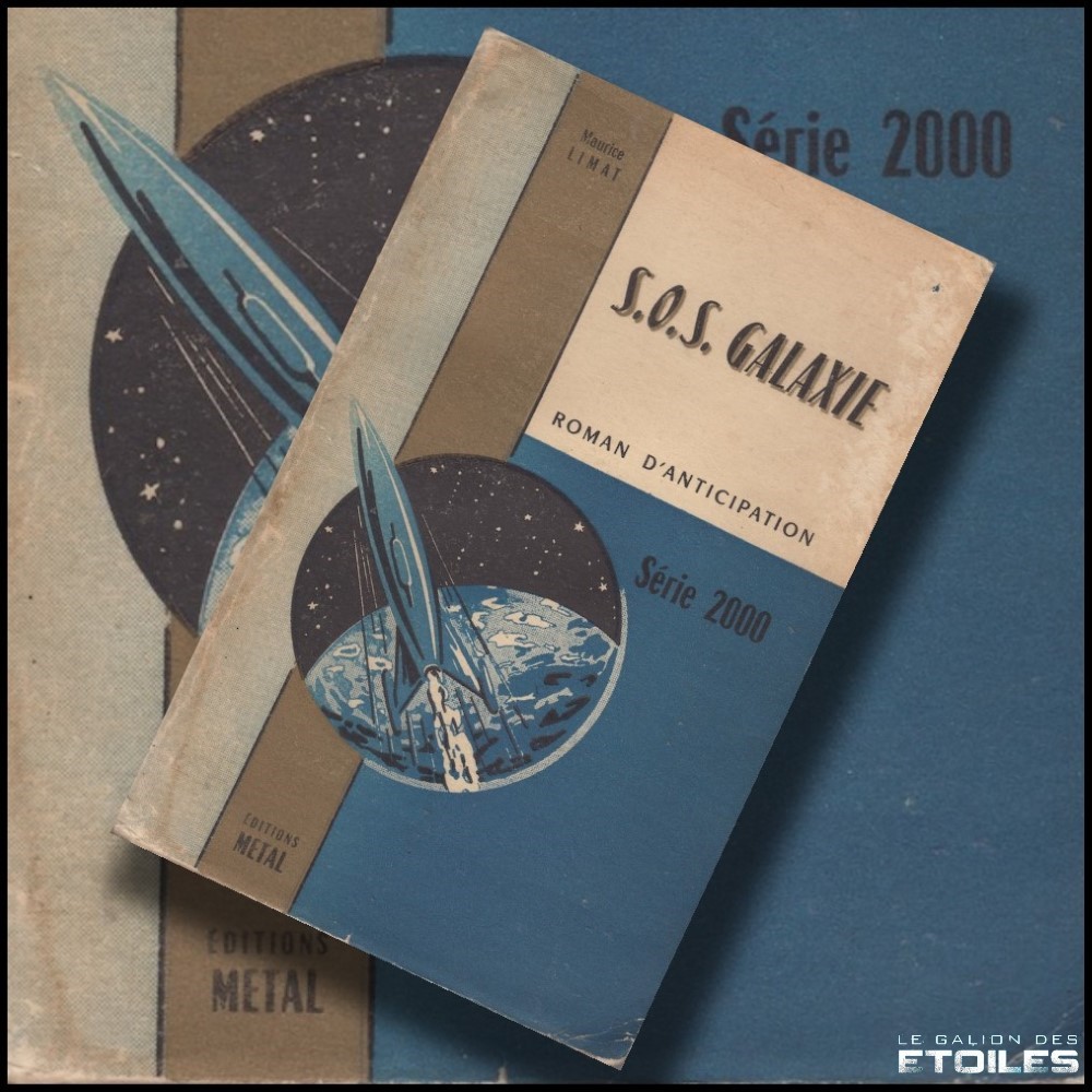 S.O.S. Galaxie @ Éditions Métal, Série 2000 n°18, 4e trimestre 1955 | Source illustration : nooSFere (merci !)