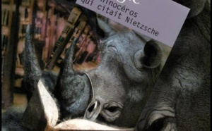 Le Rhinocéros qui citait Nietzsche @ 2002 Folio SF | Illustration de couverture @ Eric Scala