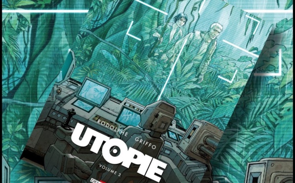 Utopie, volume 3 @ 2024 Delcourt | Illustration de couverture @ Griffo